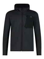 Odzież trekkingowa męska - CMP Kurtka polarowa w kolorze antracytowo-czarnym - miniaturka - grafika 1