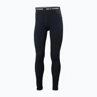 Spodnie narciarskie - Spodnie termoaktywne męskie Helly Hansen Lifa Merino Midweight navy - miniaturka - grafika 1