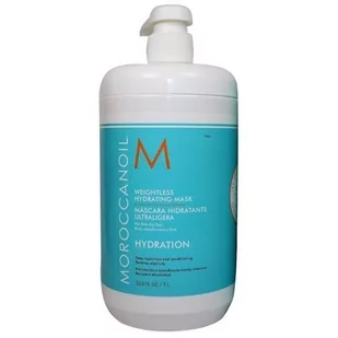 Moroccanoil Weightless Hydrating Mask | Organiczna maska do włosów cienkich i suchych 1000 ml - Maski do włosów - miniaturka - grafika 1
