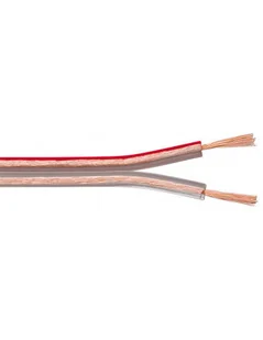 Wentronic przewód głośnikowy rolka (10 m) przezroczysty 15126-GB - Kable - miniaturka - grafika 1