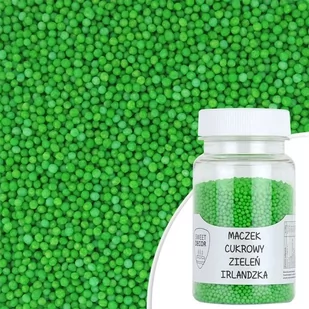 Posypka cukrowa MACZEK ZIELONY Sweet Decor, 75 g - Dodatki do ciast w proszku - miniaturka - grafika 1