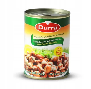 Bób Foul Medammes Libanśki 400g Durra - Szybkie dania obiadowe - miniaturka - grafika 1