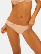 Majtki damskie - Simone Pérèle Figi klasyczne Subtile 19Y720 Beżowy - miniaturka - grafika 1