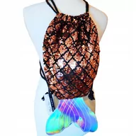 Plecaki worki - WOREK PLECAK MERMAID SYRENKA CEKIN SZKOLNY BAG HIT - miniaturka - grafika 1