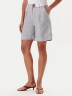 Spodenki damskie - Tatuum Bermudy Kosoko 1 T2510.161 Granatowy Relaxed Fit - miniaturka - grafika 1