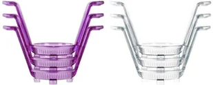 Fackelmann 43067 3 Muffin monitora, plastik, przezroczysty, 82.7 x 57.1 x 25.6 cm 43067 - Formy do ciast - miniaturka - grafika 1