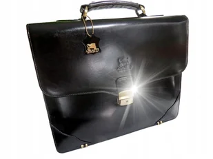 EKSKLUZYWNA SKÓRZANA TECZKA TORBA AKTÓWKA NESESER NA LAPTOP ABIATTI SKÓRA - Teczki i aktówki - miniaturka - grafika 1