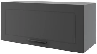 Bergamo Szafka Wisząca Niska W4B/80 Grafit Mat - Meble kuchenne - miniaturka - grafika 1