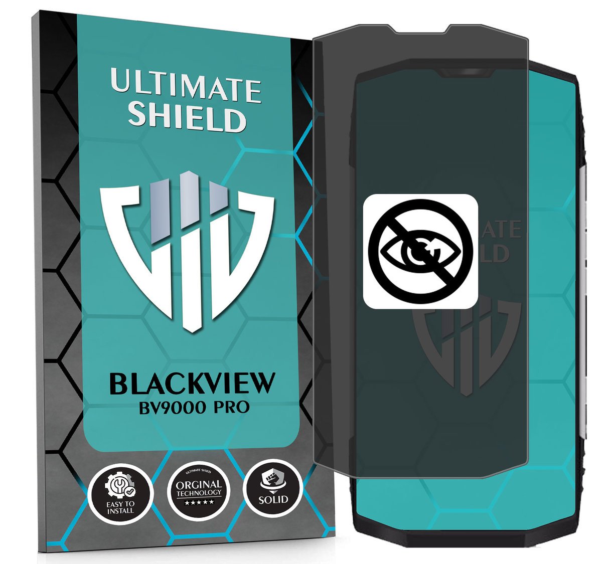 NAJLEPSZA FOLIA 5D ANTYSZPIEGOWSKA DO BLACKVIEW BV9000 PRO HYDROŻELOWA