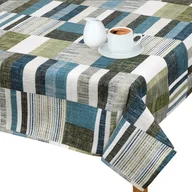 Obrusy i serwetki - Bellatex Obrus EMA Płytki niebiesko-szary, 120 x 140 cm, 120 x 140 cm - miniaturka - grafika 1