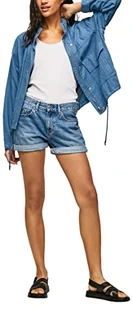 Pepe Jeans Damskie szorty Mable, Denim-HQ6, 30W, Denim-hq6, 30W - Spodenki damskie - miniaturka - grafika 1