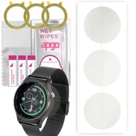 Akcesoria do smartwatchy - 3x Folia hydrożelowa MATOWA do Garett GT18 - apgo Smartwatch Hydrogel MATTE Protection Ochrona na ekran smartwatcha - miniaturka - grafika 1