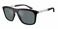 Okulary przeciwsłoneczne - Okulary Przeciwsłoneczne Emporio Armani EA 4237 Matte Black - miniaturka - grafika 1