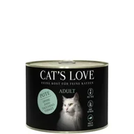 Mokra karma dla kotów - Cats Love Pute - indyk z olejem z łososia i kocim tymiankiem 200 g - miniaturka - grafika 1