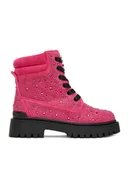 Buty dla dziewczynek - Juicy Couture Trapery EO-CS6590-01 Różowy - miniaturka - grafika 1
