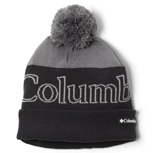 Czapka zimowa COLUMBIA POLAR POWDER II BEANIE 1979861023 – Szary - Czapki damskie - miniaturka - grafika 1