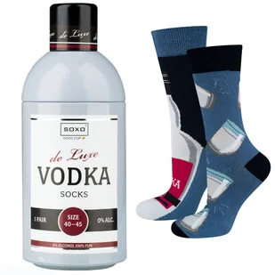 Soxo Skarpety męskie butelka Wódki - Skarpetki męskie - miniaturka - grafika 1