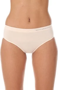 Brubeck Biodrówki damskie Classic Comfort Wool HI10080 beżowe r. L (P-BRU-COMFORT WOOL-HI10080-71-{5}L) - Bielizna sportowa damska - miniaturka - grafika 1