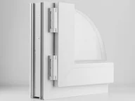 Okna - Okno plastikowe PCV Aluplast Ideal 4000 FIX w ramie 900x2400 - miniaturka - grafika 1