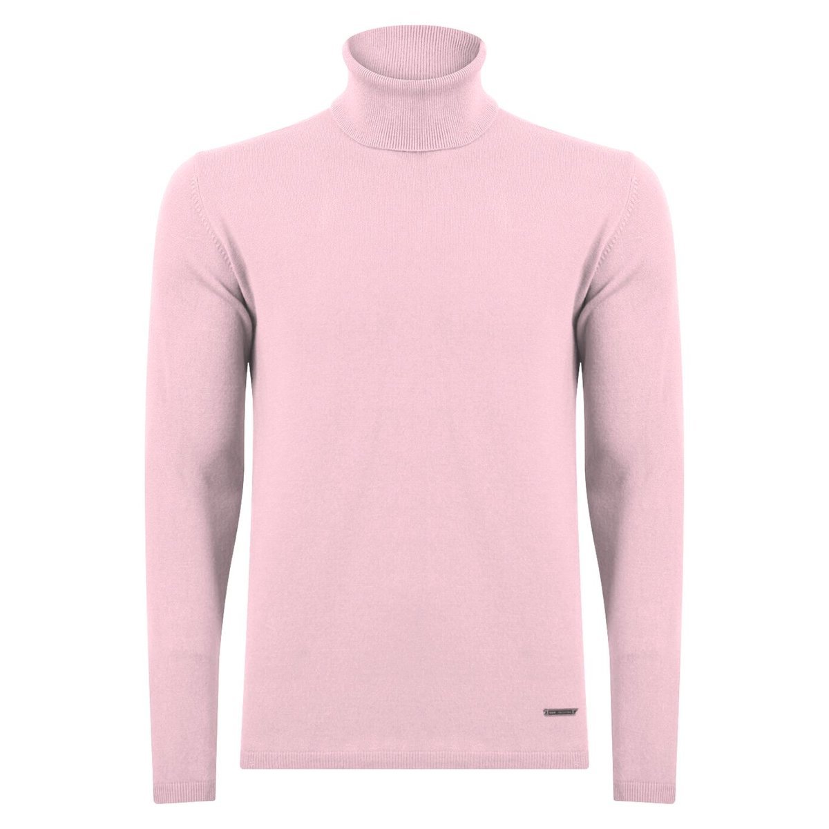 Golf męski Giorgio di Mare klasyczny różowy-XL