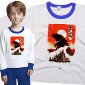 Piżamy dla dziewczynek - Piżama dziecięca Godzilla Japonia 86/92 - VoloDonum - miniaturka - grafika 1