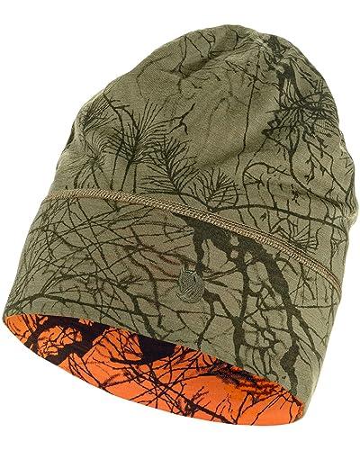 Fjallraven 87170-626-261 Lappland Beanie/Lappland Beanie Czapka z daszkiem Unisex - Dorosły Green Camo-Orange Multi Camo Rozmiar OneSize