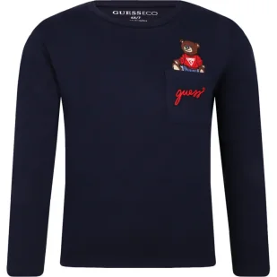 Guess Longsleeve Regular Fit - Koszulki dla chłopców - miniaturka - grafika 1