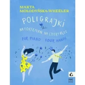 Książki o muzyce - Poligrajki na fortepian na cztery ręce - miniaturka - grafika 1