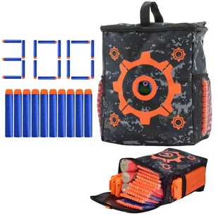 Torba Taktyczna + 300Szt Strzałek Do Nerf Zestaw - Zabawki militarne - miniaturka - grafika 1
