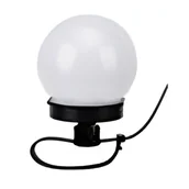 Lampy ogrodowe - Lampa solarna 10 cm czarna - miniaturka - grafika 1