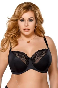 Gorsenia Biustonosz k 378 victoria czarny 95D - Biustonosze - miniaturka - grafika 1