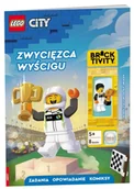 Kolorowanki, wyklejanki - Lego City Zwycięzca wyścigu - Opracowanie zbiorowe - miniaturka - grafika 1