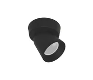 Lampy sufitowe - Oświetlenie punktowe TROY 1xGU10/30W/230V czarne - miniaturka - grafika 1