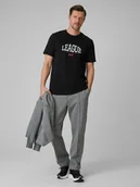 Spodnie sportowe męskie - 4F Spodnie dresowe męskie - szare XXL - miniaturka - grafika 1