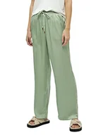 Spodnie damskie - Peppercorn Damskie spodnie z szerokimi nogawkami Mary Średnia talia, zielona mięta, 6, Zielona mięta, 32 - miniaturka - grafika 1