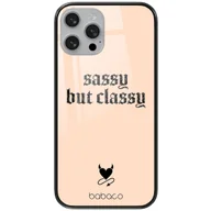 Etui i futerały do telefonów - Etui szklane do Apple IPHONE 11 PRO MAX Babaco: Sassy but classy 001 oryginalne i oficjalnie licencjonowane - miniaturka - grafika 1