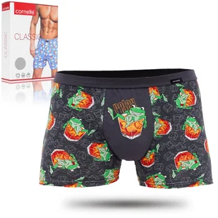 CORNETTE Bokserki Męskie TATTOO 280/233 Bawełniane RELAX Rozmiar XL - Majtki męskie - miniaturka - grafika 1