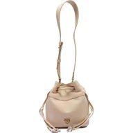 Plecaki worki - Pinko Skórzany worek SECCHIELLO MINI - miniaturka - grafika 1