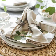 Przybory do gotowania - Obrączka na serwetki, zestaw 6 szt. Glannor - miniaturka - grafika 1