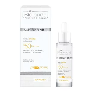 Bielenda Professional Sun Protect, lekka emulsja ochronna SPF 50, 30ml - Balsamy i kremy do opalania - miniaturka - grafika 1
