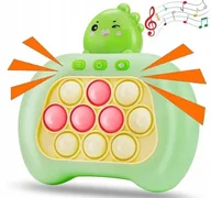 Zabawki interaktywne dla dzieci - POP IT GRA ZRĘCZNOŚCIOWA ANTYSTRESOWA ELEKTRYCZNA ŚWIECĄCA DINOZAUR - miniaturka - grafika 1