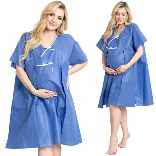Piżamy ciążowe - Matodress Koszula Do Porodu Szpitala Włókniny L/XL - grafika 1