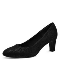 Czółenka - Tamaris Damskie czółenka 1-22418-41, Black Struct, 38 EU - miniaturka - grafika 1