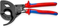 Kombinerki i obcęgi - Knipex Nożyce do kabli i lin stalowych z trójstopniowym mechanizmem zapadkowym ( (95 32 320) - miniaturka - grafika 1