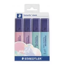 Zakreślacz Staedtler Textsurfer Classic Pastel 4 Kolory - Przybory szkolne - miniaturka - grafika 3