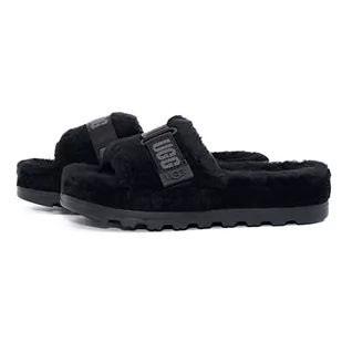 UGG Męskie kapcie Fluff Up, Czarny, 48.5 EU - Kapcie damskie - miniaturka - grafika 1