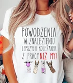 Koszulki i topy damskie - koszulka na prezent dla koleżanki odchodzącej z pracy, prezent na pożegnanie koleżanki - miniaturka - grafika 1