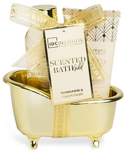 IDC INSTITUTE SCENTED GOLD MINI BATHTUB SET Rinkinys IDC Institute Scented Gold Mini: dušo želė, 100 ml + kūno losjonas, 50 ml - Zabawki kreatywne - miniaturka - grafika 1