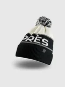 Czapki męskie - 4F Czapka zimowa z dodatkiem wełny męska - czarna M - miniaturka - grafika 1