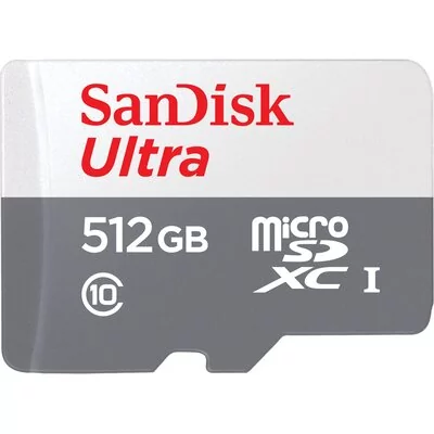 SanDisk 512GB microSDXC Ultra 100MB/s C10 UHS-I